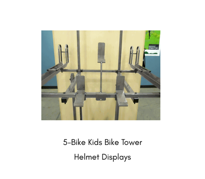 Kids Bike Tower - 5 Bike