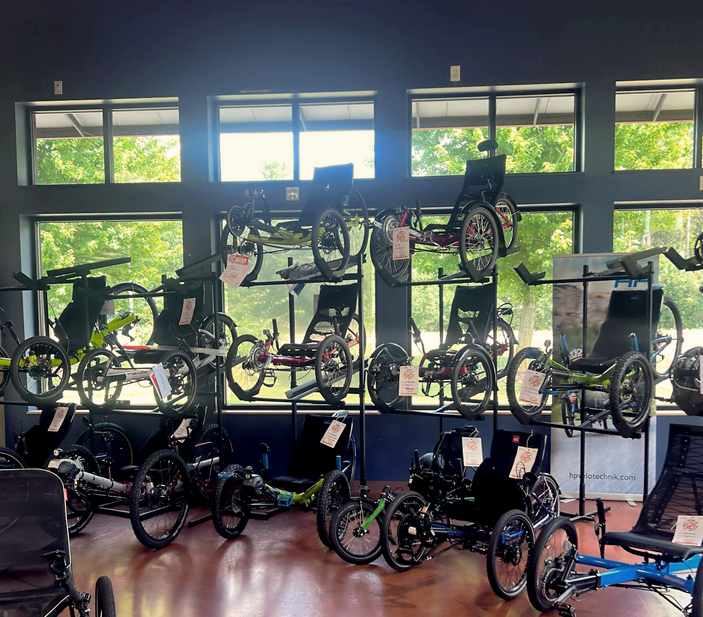 Recumbent Trike Rack