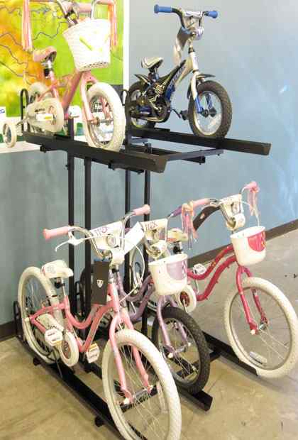 Kids Bike Tower - 5 Bike