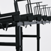 Tiered bicycle display