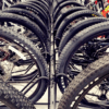 Floor Bicycle Display Rack