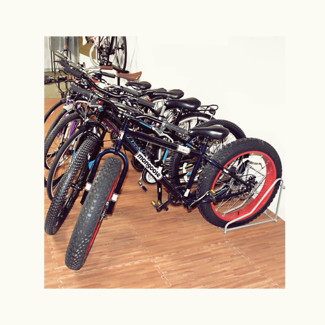 Floor Bicycle Display Rack