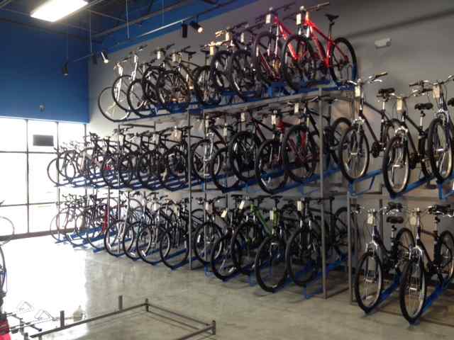 Bicycle Display Rack