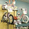 Kids Bike Tower with Helmet Display