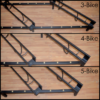 Any Angle Line Up Spacing Bicycle Display Rack