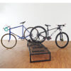 Short Box Rack with Tire Totters Bicycle Display